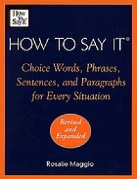 Image of How to Say It