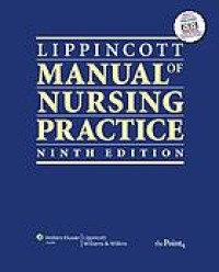 Image of Lippincott manual of nursing practice