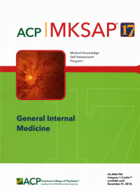 Image of MKSAP 17 : medical knowledge self-assessment program