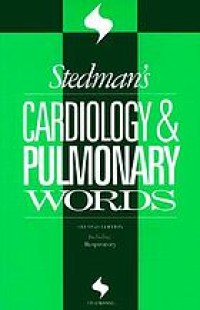 Image of Stedman's cardiology & pulmonary words