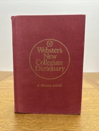 Image of Webster's new collegiate dictionary